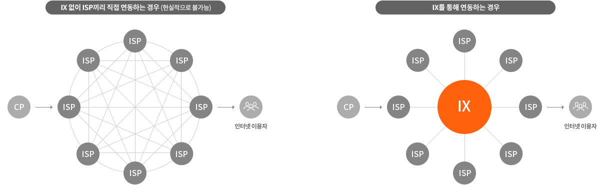 IX 유무에 따른 연동 시나리오
