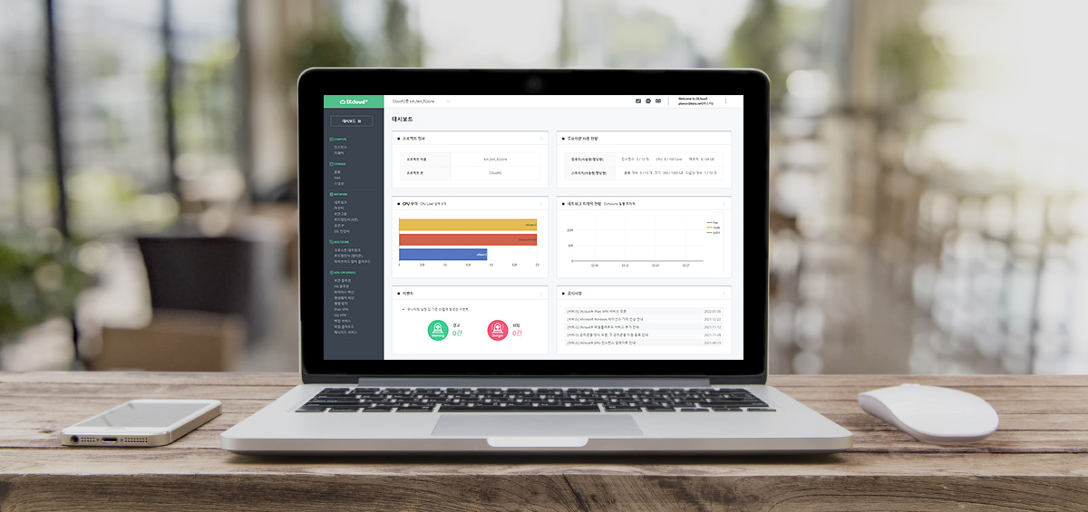 IXcloud 관리콘솔