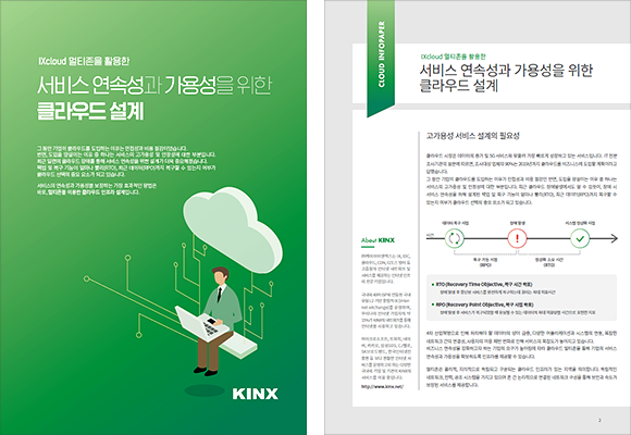 IXcloud™ 멀티존을 활용한 서비스 연속성과 가용성을 위한 클라우드 설계